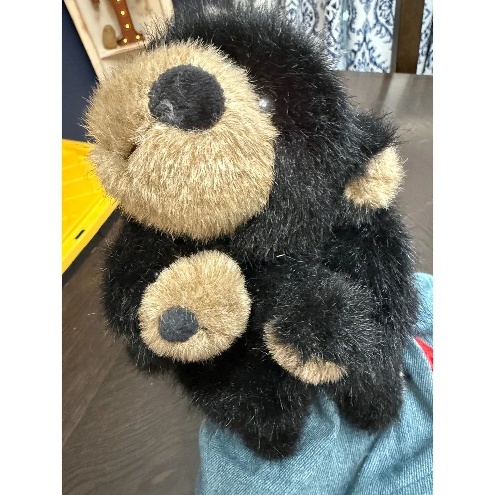 Boyds Bears Ma With Junior Best Dressed Series Black Bear Plush 918087sm 12 inch